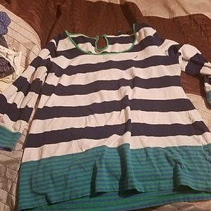 Striped 3/4 t shirt